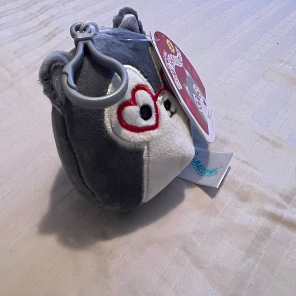 BNWT! Limited Edition Valentines Day Ryan the Husky 3.5” Clip - Picture 5 of 7